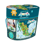 Rompecabezas Gigante para Niños del Mapa de México 100 Pzas - Novelty Corp.