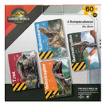Rompecabezas 4 en 1 Jurassic World 60 Piezas Novelty