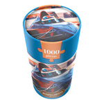 Rompecabezas Carro de Carreras 1000 Piezas | Cilindro Coleccionable | Novelty